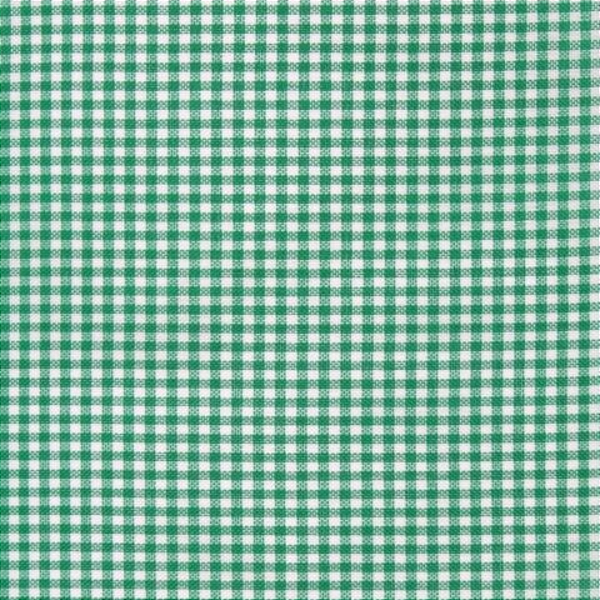 Tecido Xadrez de Poliéster | 1,40m - 2mm x 2mm | Verde
