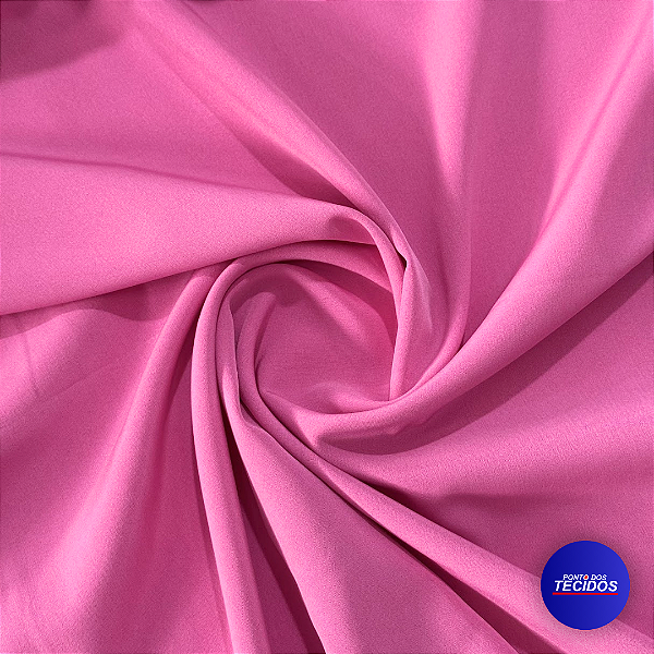 Tecido Oxfordine Com Elastano Liso - 1,50m - Rosa Pink 13956