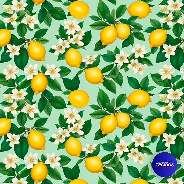 Tricoline Estampada Bahamas Soft Premium - 0,50cm X 1,50m 100% Algodao - Des. 9050 V512