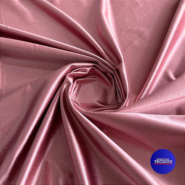 TECIDO MALHA PRADA | 1,50m - 95% Poliés 5% Elasta | Rosa Antigo 13525