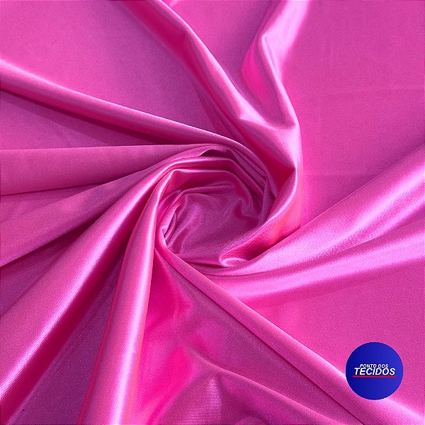 TECIDO MALHA PRADA | 1,50m - 95% Poliés 5% Elasta | Rosa Chiclete 13525