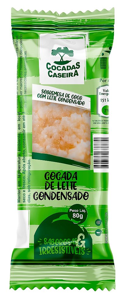 Cocada de Leite Condensado