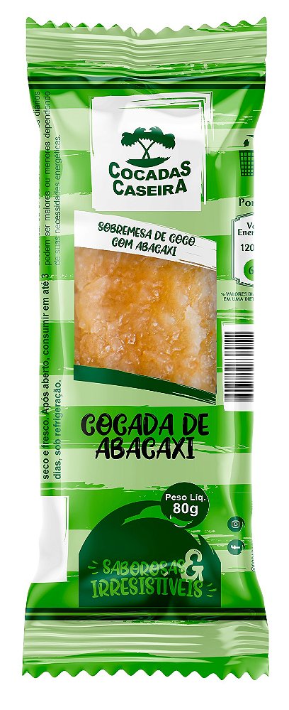 Cocada de Abacaxi