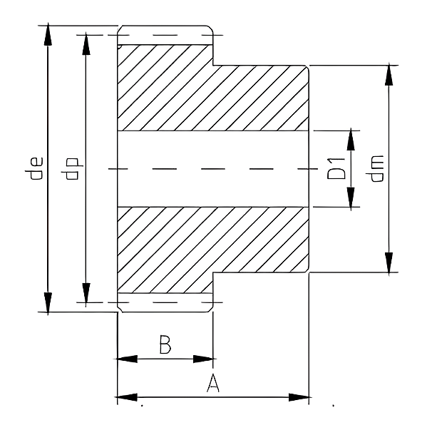 Ingranaggio Industriale Ingranaggio In Acciaio C45, Modulo 1-2.5 - Foto 3