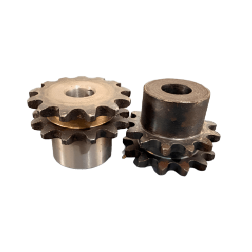 ENGRENAGEM DUPLA ASA 35 13 DENTES C/ TRATAMENTO TÉRMICO