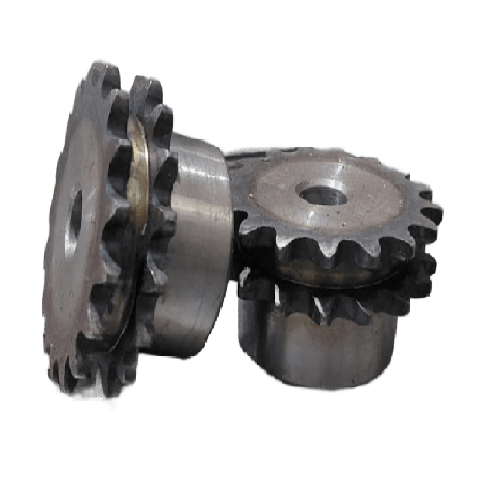 ENGRENAGEM DUPLA ASA 35 17 DENTES C/ TRATAMENTO TÉRMICO