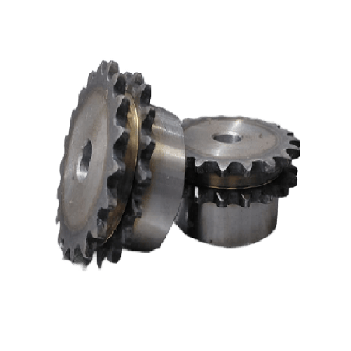 ENGRENAGEM DUPLA ASA 35 19 DENTES C/ TRATAMENTO TÉRMICO