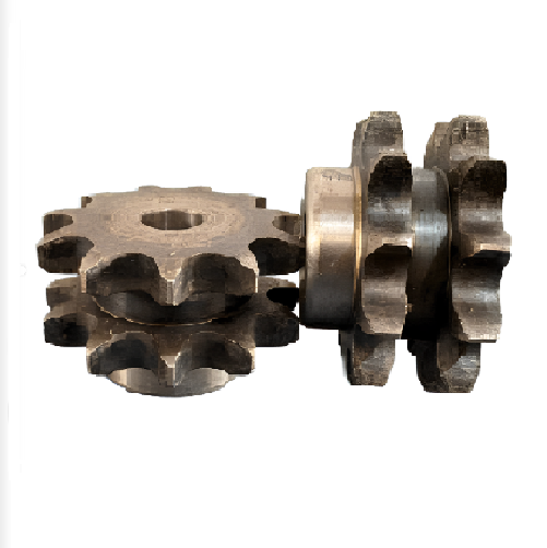 Engrenagem Dupla ANSI 40 11Z C/ Tratamento Térmico nos Dentes