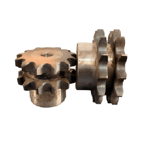 Engrenagem Dupla ANSI 40 13Z C/ Tratamento Térmico nos Dentes