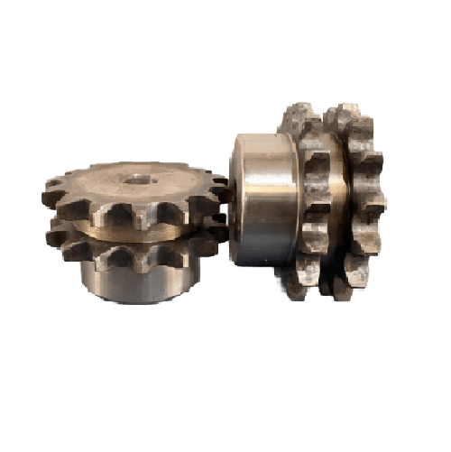 Engrenagem Dupla ANSI 40 15Z C/ Tratamento Térmico nos Dentes