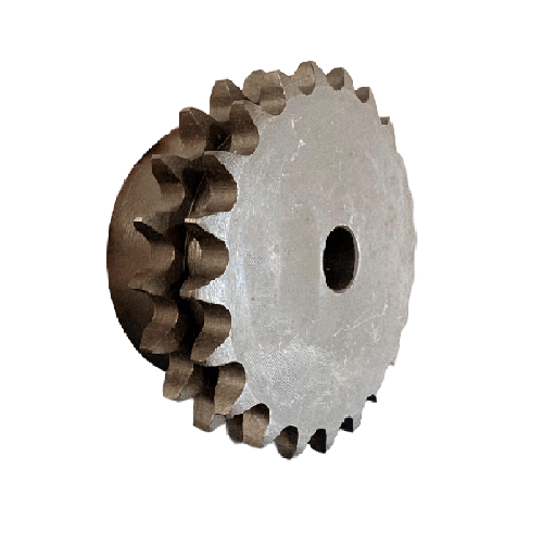 Engrenagem Dupla ANSI 40 22Z