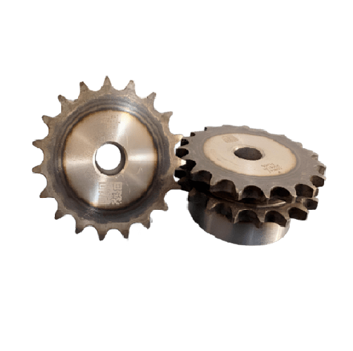 Engrenagem Dupla DIN 06B 19Z C/ Tratamento Térmico nos Dentes