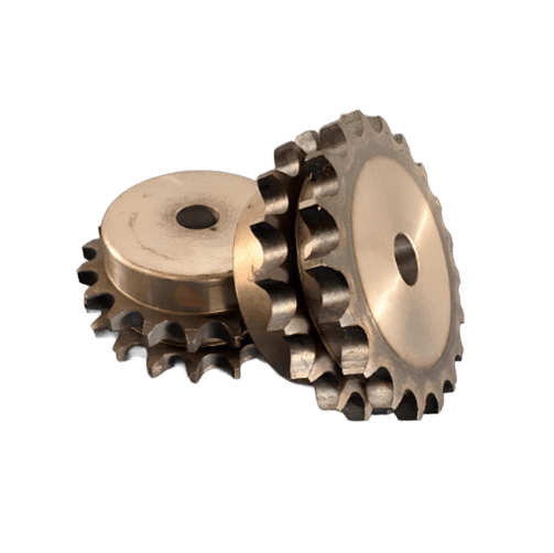 Engrenagem Dupla DIN 08 19Z C/Tratamento Térmico nos Dentes