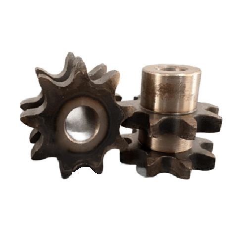 ENGRENAGEM DUPLA ASA 50 09Z C/TRATAMENTO TÉRMICO NOS DENTES