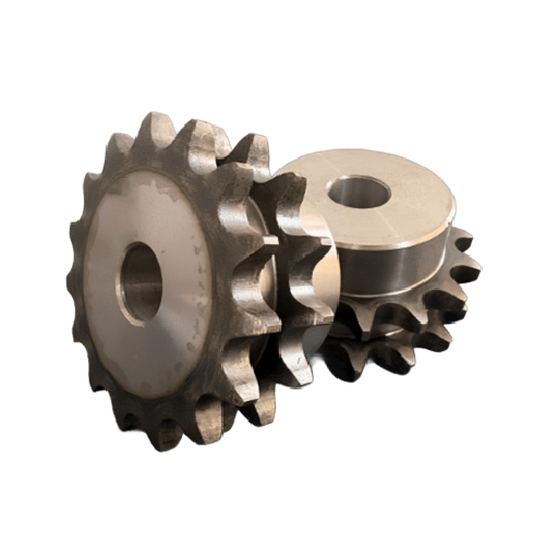 ENGRENAGEM DUPLA ASA 50 15Z C/TRATAMENTO TÉRMICO NOS DENTES
