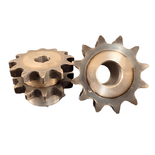 Engrenagem Dupla ASA 60 12Z C/Tratamento Térmico nos Dentes