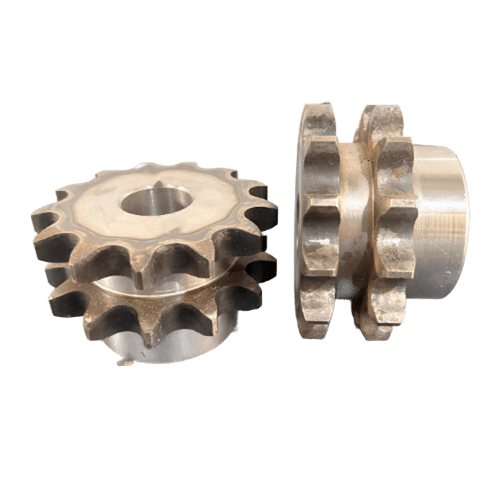 Engrenagem Dupla ASA 60 13Z C/Tratamento Térmico nos Dentes