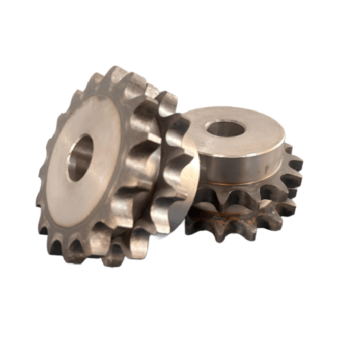 Engrenagem Dupla ASA 60 16Z C/Tratamento Térmico nos Dentes