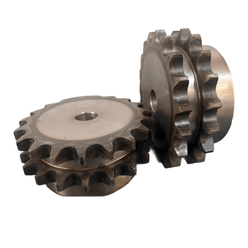 Engrenagem Dupla ASA 60 19Z C/Tratamento Térmico nos Dentes