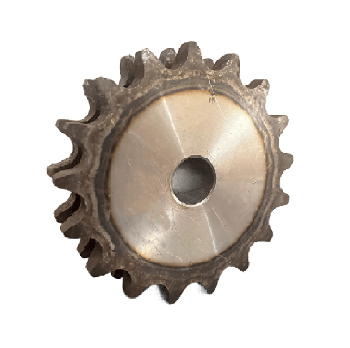 Engrenagem dupla DIN 12B 17Z C/Tratamento Térmico nos Dentes