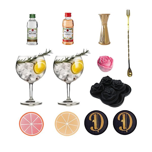 Kit Drinks - Taças de Gin
