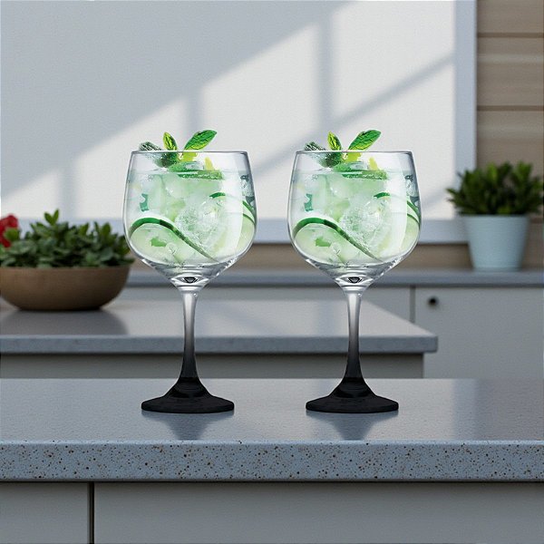 Taças Gin Black - 02 unid.