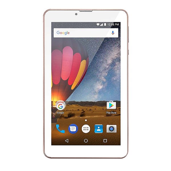 Tablet Multilaser M7 3G Plus Quad Core 1GB RAM Câmera Tela 7" Memória 8GB Dual Chip Rose Gold - NB271