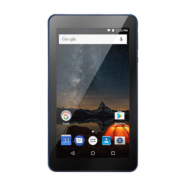 Tablet Multilaser M7S Plus Quad Core Câmera Wi-Fi 1 GB de RAM Tela 7" Memória 8GB Dark Blue- NB274