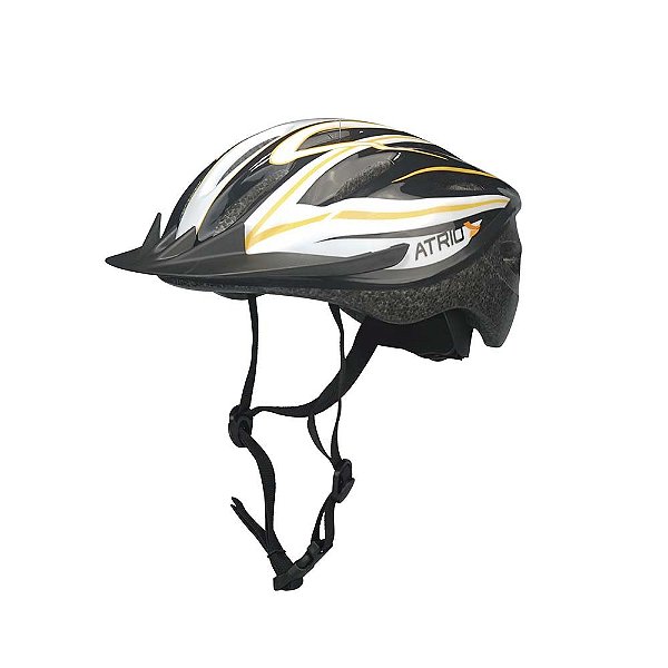 Capacete Atrio MTB Preto/Laranja Tamanho G - BI036