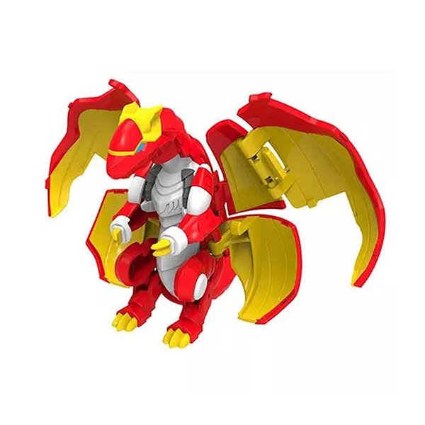 Boneco Ryukari Set-Fire Dragon - Multikids Multilaser - BR087