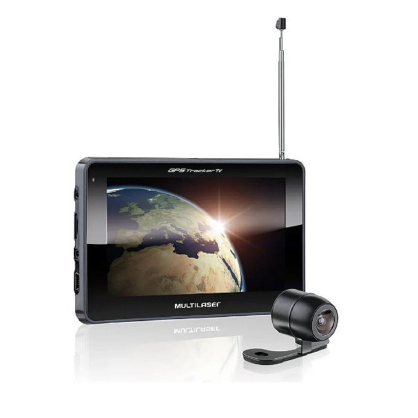 GPS Tracker III 7 Polegadas Com TV, Radio e Câmera de Ré - GP039 - Multilaser