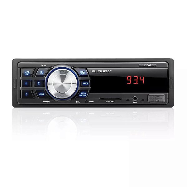 Rádio Automotivo One - P3213 - Multilaser