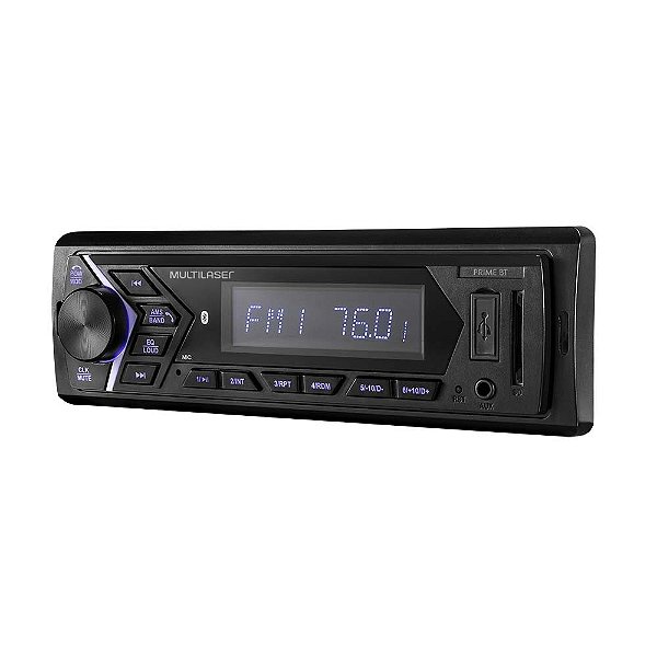 Radio Automotivo Prime MP3 Player com Bluetooth USB e SD - P3337 - Multilaser