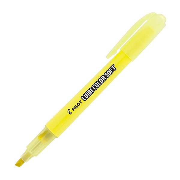 Pincel Marca Texto Pilot Soft Amarelo Pastel
