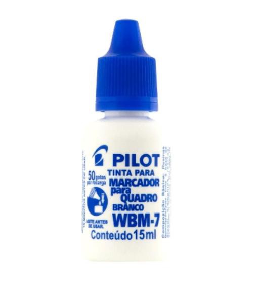 Tinta Reabastecedor para Quadro Branco WBM-7 Pilot Azul