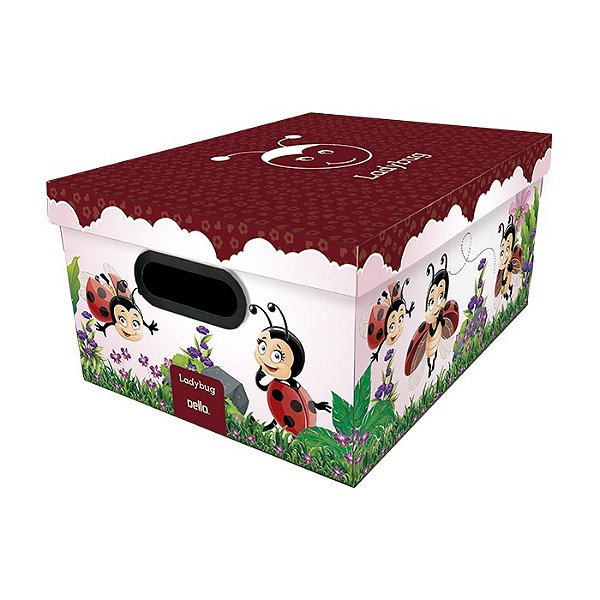 Caixa Organizadora Dello Média Kids Joaninha 2195-02