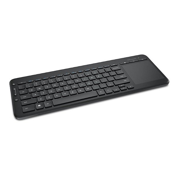 Teclado  sem Fio com Touchpad Integrado USB Preto Microsoft - N9Z00005