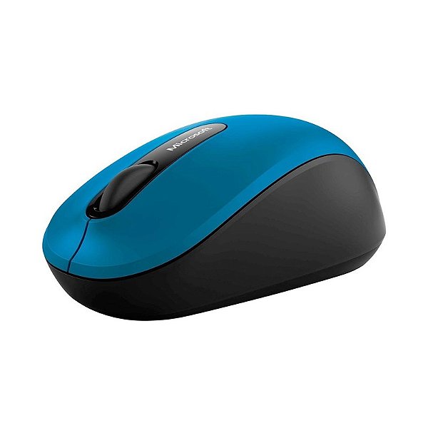 Mouse sem Fio Mobile Bluetooth Azul Microsoft - PN700028