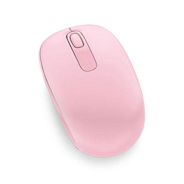 Mouse sem Fio Mobile USB Rosa Claro Microsoft - U7Z00028