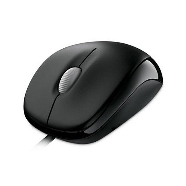 Mouse com Fio Compact USB Preto Microsoft - U8100010