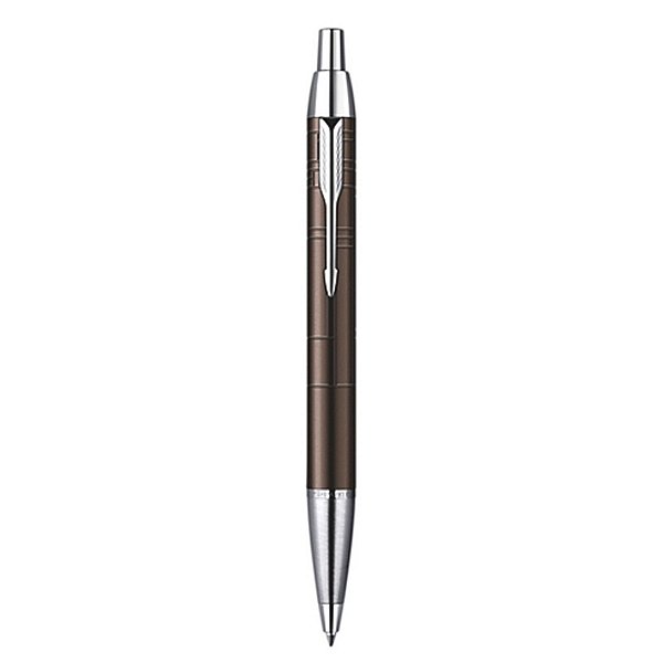Caneta Esferográfica Parker IM Premium Marrom Metálico  CT 1795282