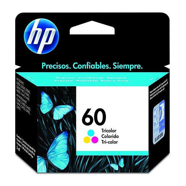 Cartucho Hp Cc643-Wb 60 Color 6,5ml
