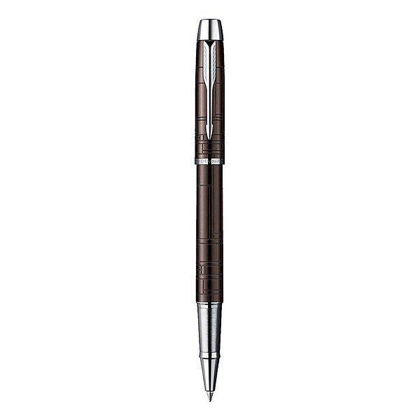 Caneta Roller Ball Parker IM Premium Marrom Metálico CT G88224