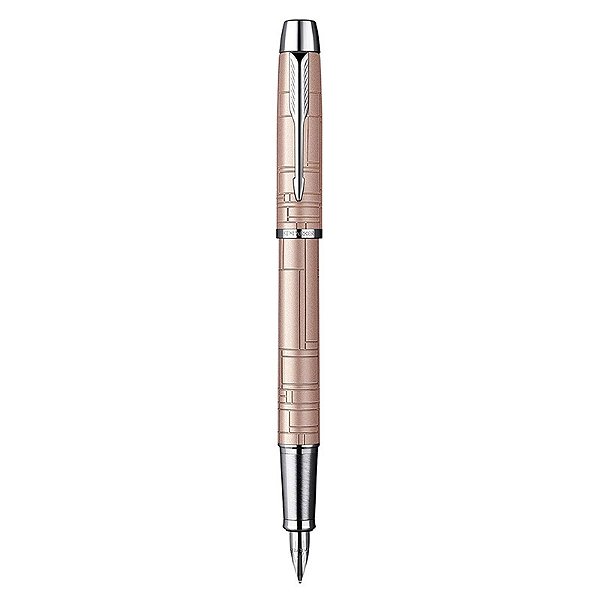 Caneta Tinteiro Parker IM Premium Rosa Metálico CT S0949750