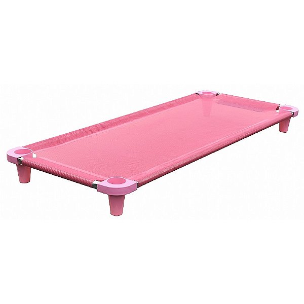 Caminha da Soneca Infantil Empilhável Rosa Acrimet 713.0