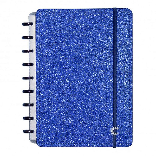 Caderno Inteligente Glitter Blue CIA52054 A5 - 22,0 x 15,5 cm