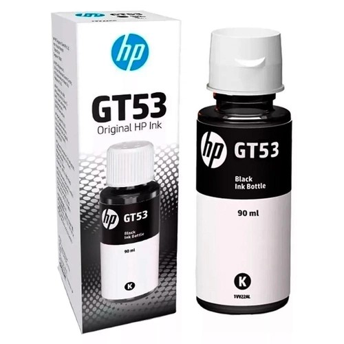 Tinta HP GT53 GT 53BK Preto 1VV22AL | Smart Tank 517 532 617 Deskjet GT 5822 416 116 | Original 90ml