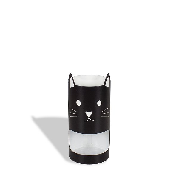 Porta Lápis Caneta e Clips Gato 3356