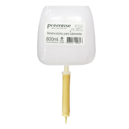 Reservatorio Plastico Sabonete Cremoso 800ml Premisse