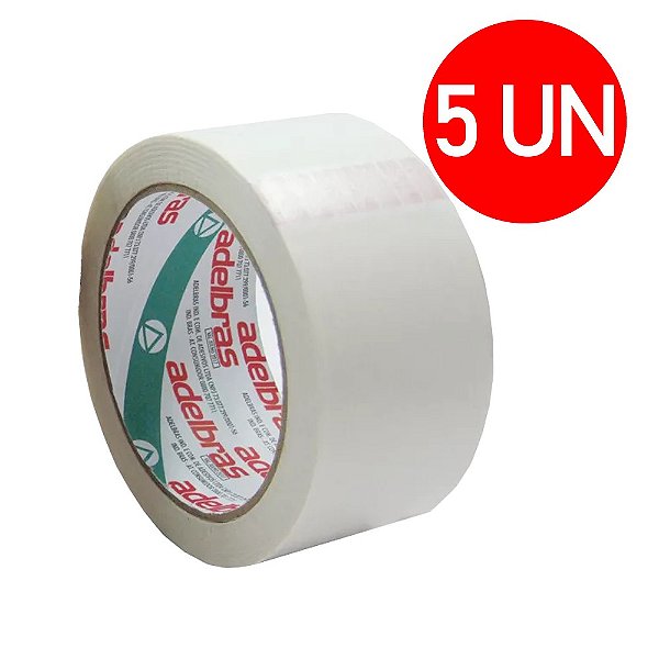 Fita Adesiva Dupla Face 48x30 Adelbras 5 UN